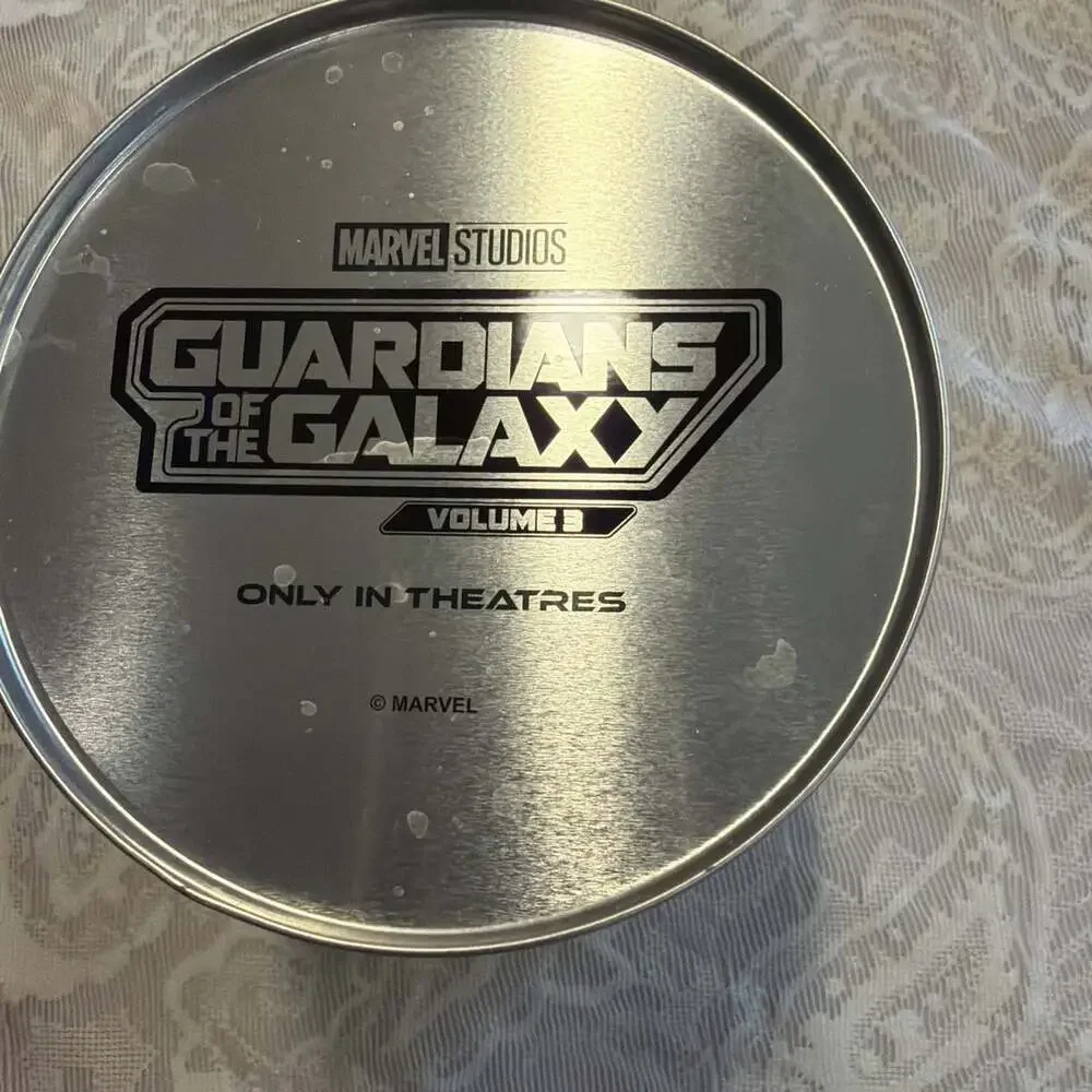 Guardians Of The Galaxy Vol 3 Rocket Raccoon Embossed Tin Popcorn Bucket Marvel